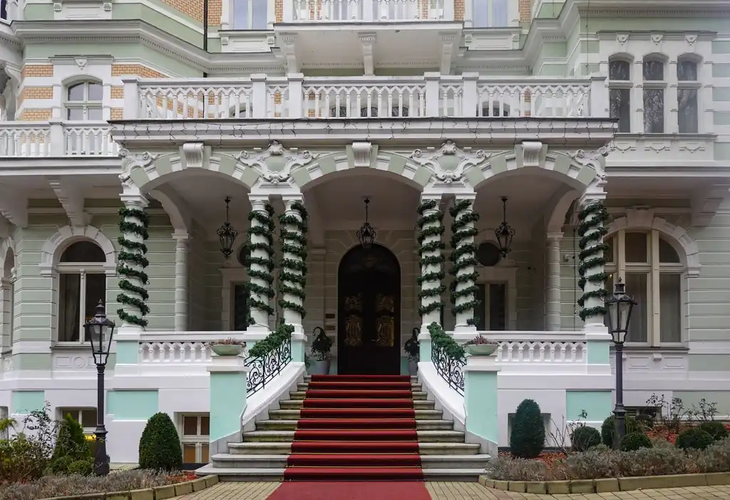 Exteriér Auriongrand Hotel v Karlových Varech