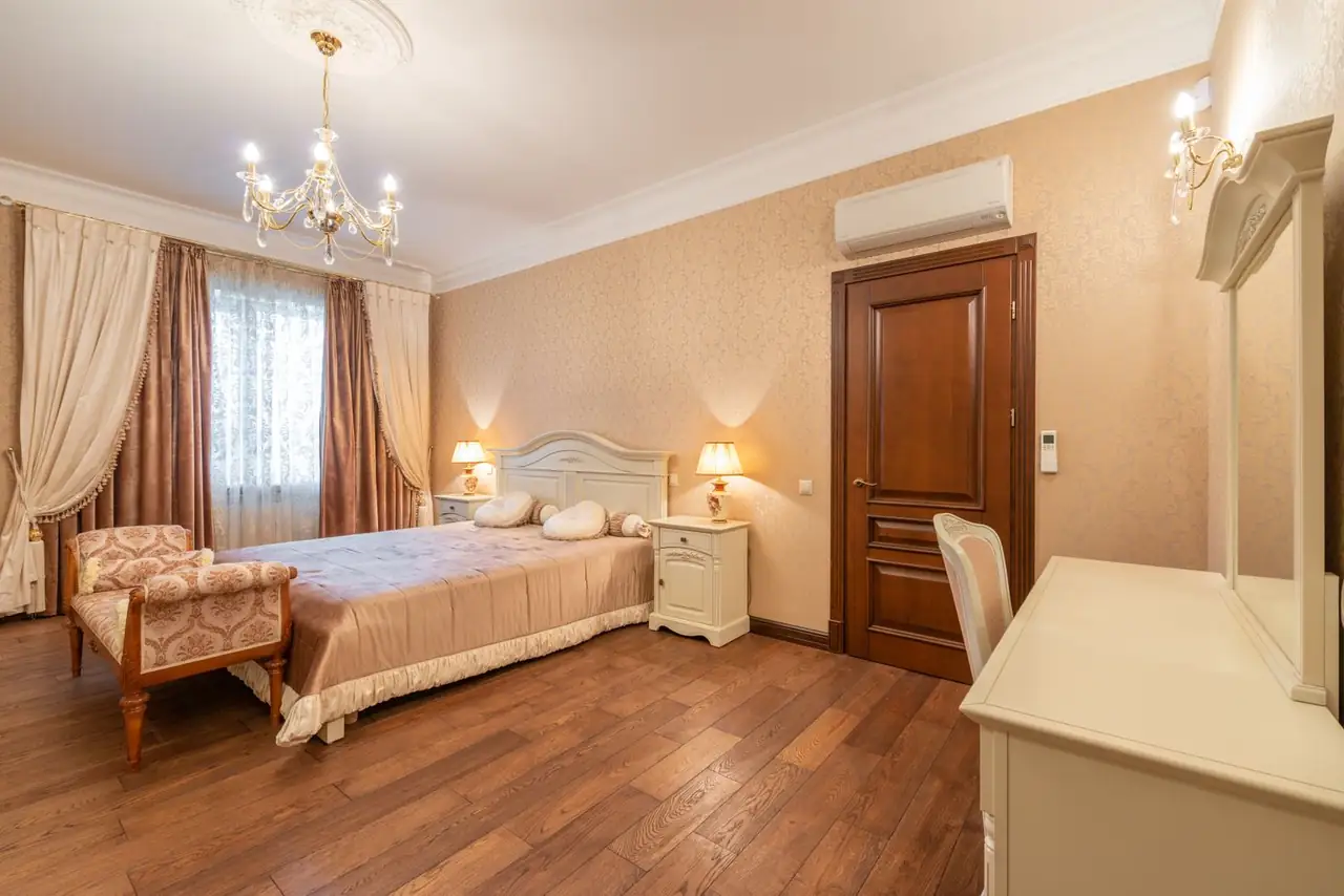 Detail ložnice Presidential Suite
